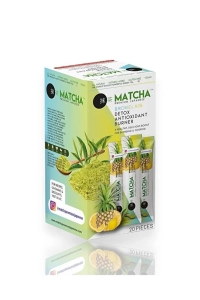 Premium Japanese MATCHA & BROMELAİN Limon Aromalı Detox Burner Form Çayı 